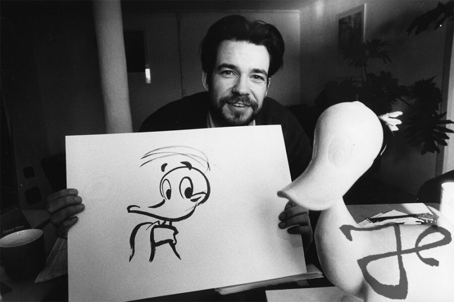 Character designer and Storyboard artist Harald Siepermann © The Harald Siepermann Archive