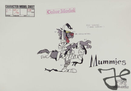 Character design Mummies © The Harald Siepermann Archive