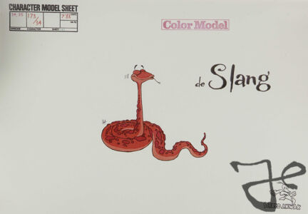 Character design De Slang © The Harald Siepermann Archive