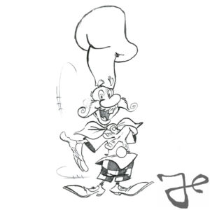 Character designs for Bruno Mozzarelli © The Harald Siepermann Archive