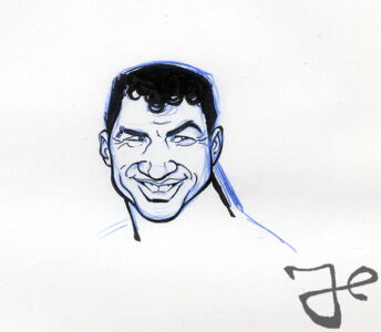 Character design for the Klitschko Brothers television series © The Harald Siepermann Archive