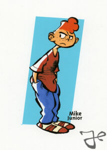 Character design for the Klitschko Brothers television series © The Harald Siepermann Archive