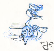 Sketch of De Boerenpolitie by Harald Siepermann © The Harald Siepermann Archive