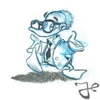 Sketch of Kwa Wana by Harald Siepermann © The Harald Siepermann Archive