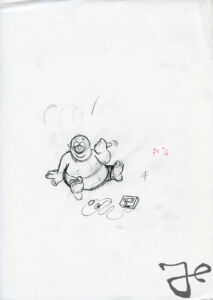 Alfred J. Kwak comic book II sketch © The Harald Siepermann Archive