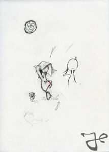 Alfred J. Kwak comic book II sketch © The Harald Siepermann Archive