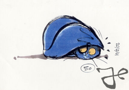 Oscar design from Fraidy Cat by Harald Siepermann © Walt Disney Enterprise