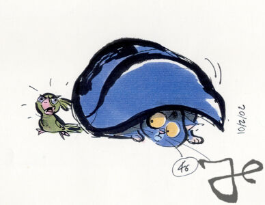 Oscar design from Fraidy Cat by Harald Siepermann © Walt Disney Enterprise