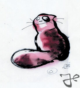 Oscar design from Fraidy Cat by Harald Siepermann © Walt Disney Enterprise