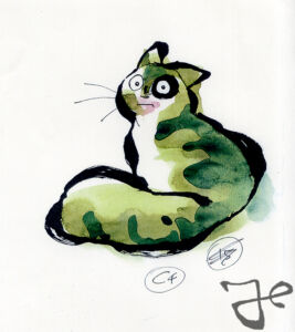 Oscar design from Fraidy Cat by Harald Siepermann © Walt Disney Enterprise