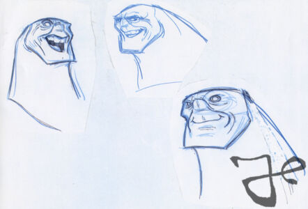John Silver design by Harald Siepermann © Walt Disney Enterprise