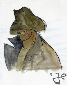 John Silver design by Harald Siepermann © Walt Disney Enterprise
