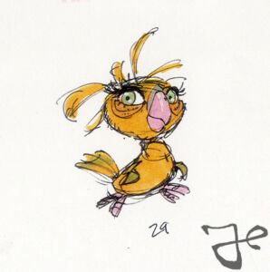 Rebecca design from Fraidy Cat by Harald Siepermann © Walt Disney Enterprise