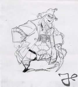 John Silver design by Harald Siepermann © Walt Disney Enterprise