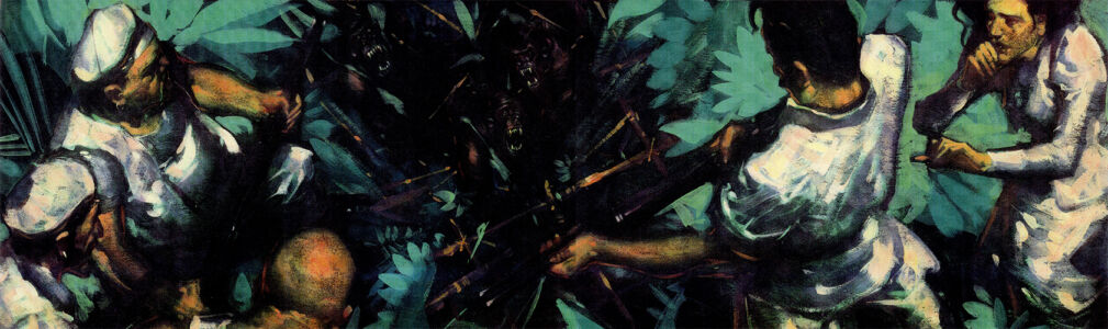 John Watkiss visual development for Tarzan © Walt Disney Enterprise
