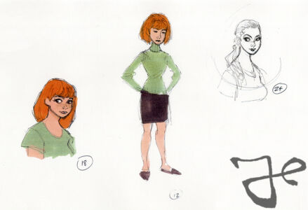 Doris design from Fraidy Cat by Harald Siepermann © Walt Disney Enterprise