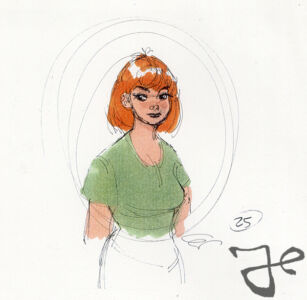Doris design from Fraidy Cat by Harald Siepermann © Walt Disney Enterprise
