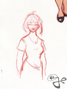 Doris design from Fraidy Cat by Harald Siepermann © Walt Disney Enterprise