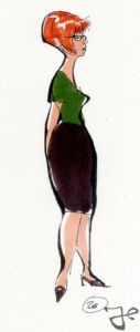 Doris design from Fraidy Cat by Harald Siepermann © Walt Disney Enterprise