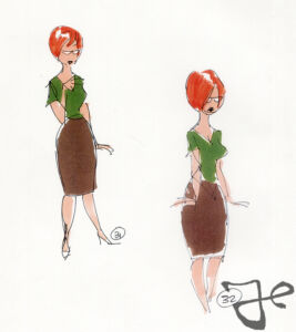 Doris design from Fraidy Cat by Harald Siepermann © Walt Disney Enterprise