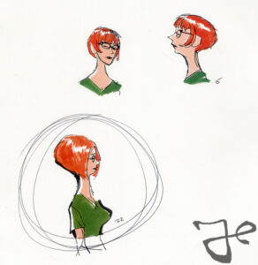 Doris design from Fraidy Cat by Harald Siepermann © Walt Disney Enterprise