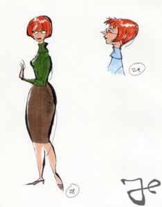 Doris design from Fraidy Cat by Harald Siepermann © Walt Disney Enterprise