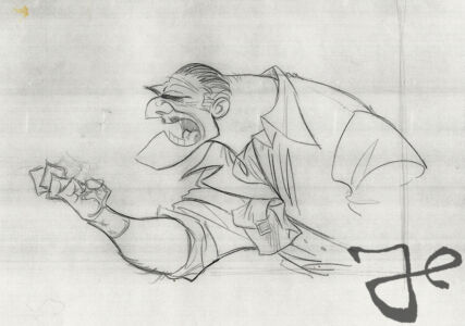 Harald Siepermann's design for Clayton for Walt Disney's Tarzan by Harald Siepermann © Walt Disney Enterprise