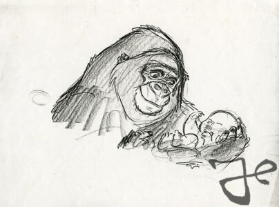 Harald Siepermann's design of Kala for Walt Disney's Tarzan © Walt Disney Enterprise