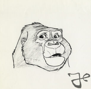 Harald Siepermann's design of Kala for Walt Disney's Tarzan © Walt Disney Enterprise