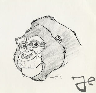 Harald Siepermann's design of Kala for Walt Disney's Tarzan © Walt Disney Enterprise