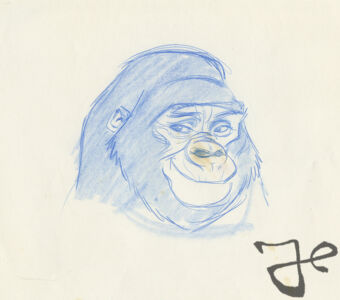Harald Siepermann's design of Kala for Walt Disney's Tarzan © Walt Disney Enterprise