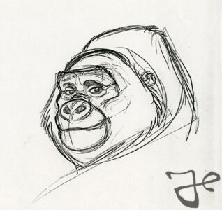 Harald Siepermann's design of Kala for Walt Disney's Tarzan © Walt Disney Enterprise