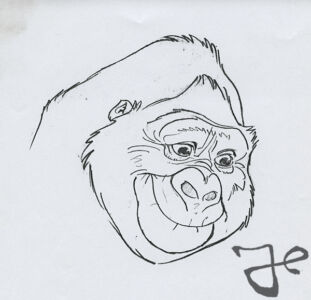 Harald Siepermann's design of Kala for Walt Disney's Tarzan © Walt Disney Enterprise