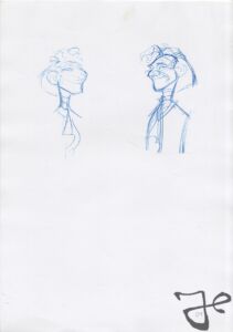 Visual development by Harald Siepermann for Dr. Doppler from Treasure Planet