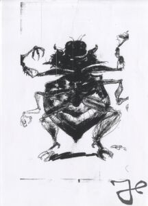 Visual development by Harald Siepermann for Hands from Treasure Planet